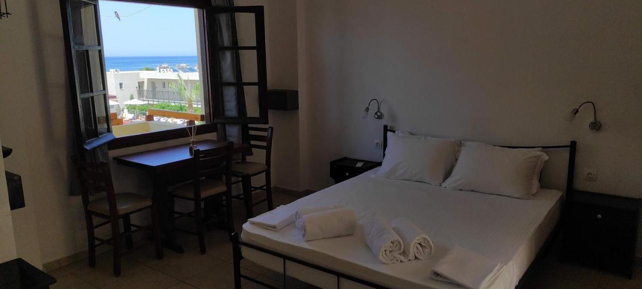 Dedalos N3 Sea View Apartment-30 Metres From The Beach Stalida Dış mekan fotoğraf