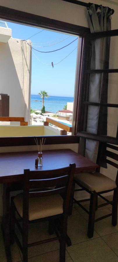 Dedalos N3 Sea View Apartment-30 Metres From The Beach Stalida Dış mekan fotoğraf