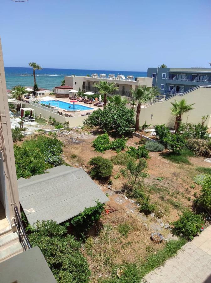 Dedalos N3 Sea View Apartment-30 Metres From The Beach Stalida Dış mekan fotoğraf
