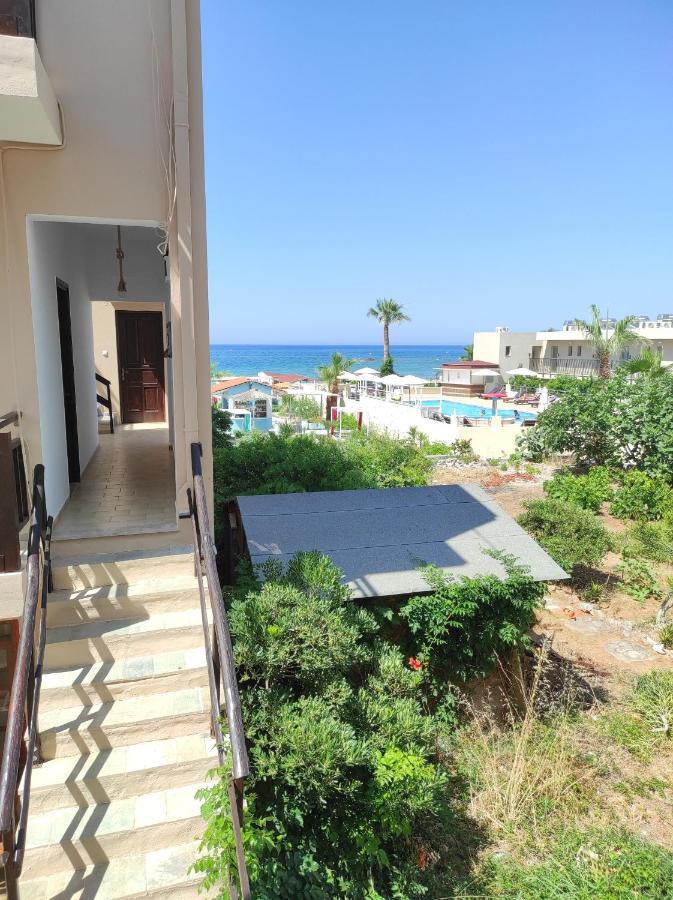 Dedalos N3 Sea View Apartment-30 Metres From The Beach Stalida Dış mekan fotoğraf