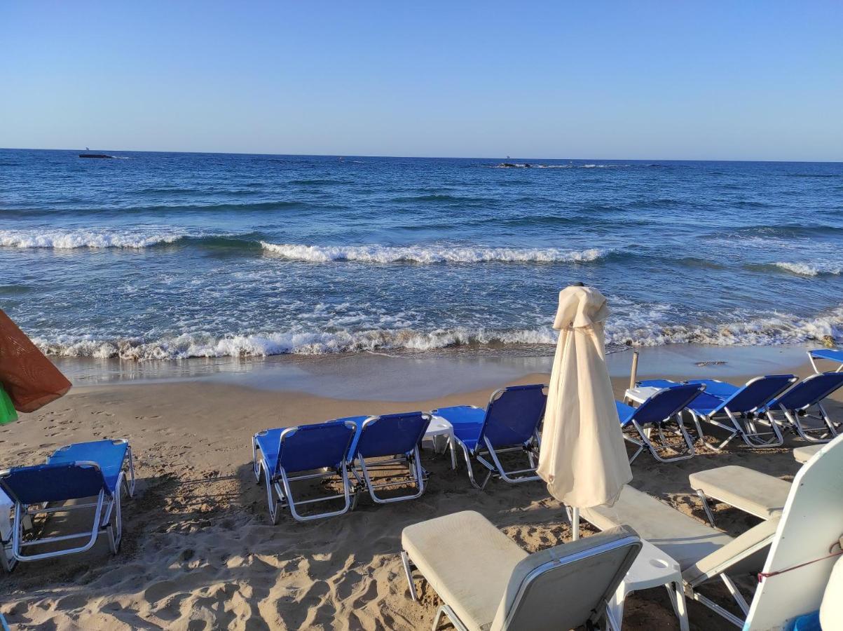 Dedalos N3 Sea View Apartment-30 Metres From The Beach Stalida Dış mekan fotoğraf